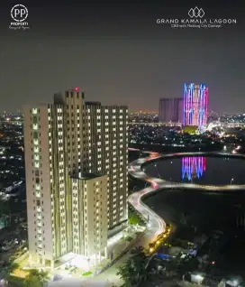 Di jual Apartemen Grand Kamalalagoon Sangat Murah  DP 0%  Bekasi