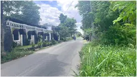 Dekat Kampus UKRIM Tanah Murah Tepi Jalan di Purwomartani
