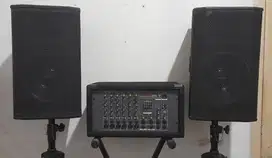 Sound system indoor-outdoor lengkap