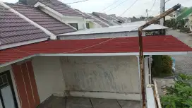 Plafon kanopi galvalum galvanis spandek upvc rooftop solarflat