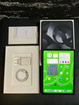 iPad Air 5 64gb M1 Wifi Garansi iBox Aktif Gray Fullset Original