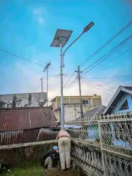 Tiang PJU dan Lampu Solar Cell kalimantan