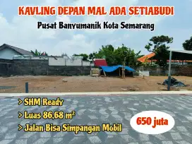 Tanah Murah Dekat Mall ADA Banyumanik & Gerbang Tol