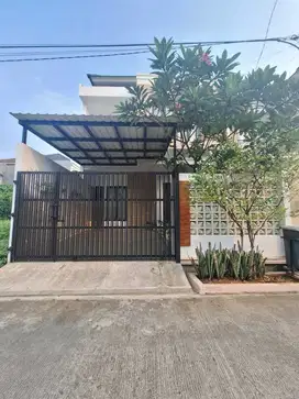 RUMAH SEPERTI BARU KONSEP MINIMALIS DI KOMPLEK ELITE JAKA SETIA GALAX