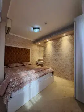 DISEWAKAN 3BR MODIF 1BR FURNISH SIAP HUNI APARTEMEN BASSURA CITY