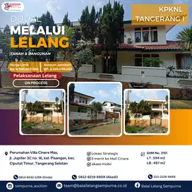 DIJUAL MELALUI LELANG RT DI KOTA TANGERANG