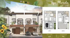 Rumah 2 Lantai Pasadena Spring di PIK 2
