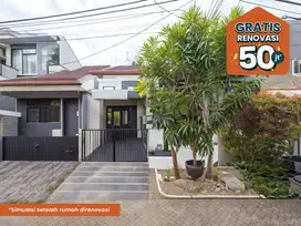 Dijual cepat rumah di Kemang Pratama Bekasi 10 menit dari stasiun LRT