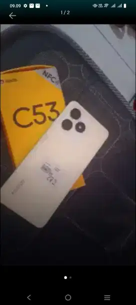 Jual realme c53 ram 6/128 casannya buka  ori fulset