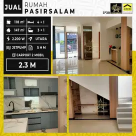 2,3 M Dijual rumah 2 lantai di Pasir Salam Tengah kota bandung