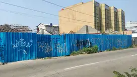 JUAL TANAH DI BEKASI 443M² 6,6M LOKASI PINGGIR JALAN