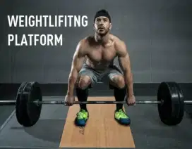 Weight lifting Platform  / Deadlift Platform