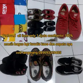 Jual prelove vans dikies felix authentic murah