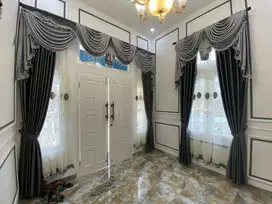 Penjual Tirai Gorden Jendela Gordyn Mewah Hordeng Model Terbaru Murah