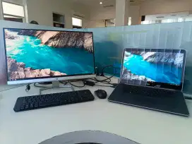 Dell XPS 15 inch Desk Set Up