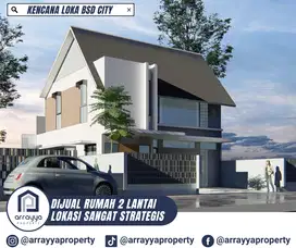 RUMAH MINIMALIS MODERN 2 LANTAI DI KENCANA LOKA BSD -HRB151