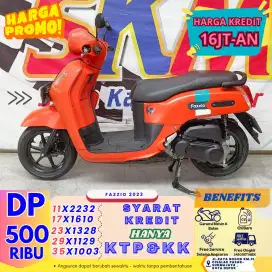 (gratis servis 3th) Yamaha fazzio th 2023 cash/credit