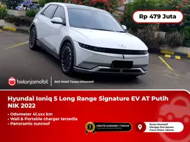 [ TANGANPERTAMA ] Hyundai Ioniq 5 Long Range Signature Putih 2022/2023