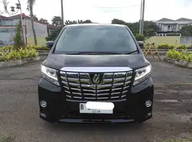Toyota Alphard 2.5 G ATPM 2018 Pajak 1thn Hitam Service Record