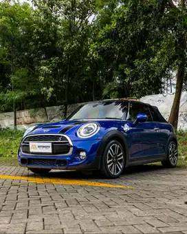 Mini Cooper S 2.0 Convertible 2019 Blue On Brown