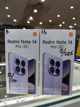 PROMO Redmi note 14 pro 5G 8/256 Baru