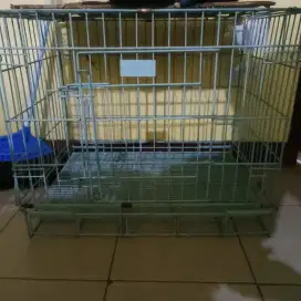 Kandang kucing tanpa alas