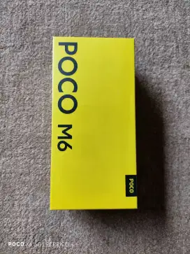 POCO M6 8/256 GB NEW GARANSI RESMI