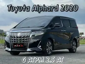 Toyota Alphard 2020
G ATPM TSS 2.5 Automatic (TDP 19 juta)