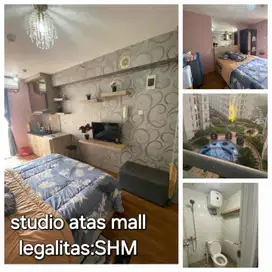 DIJUAL BU STUDIO ATAS MALL LEGALITAS SHM