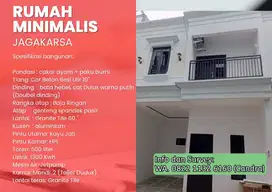 Rumah Cluster di Srengseng Sawah Jagakarsa Murah Minimalis