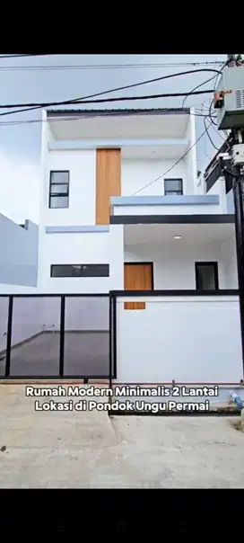 Dijual Rumah 2 lantai siap huni,di pondok ungu permai Bekasi