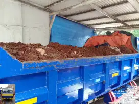 Jasa buang puing/ sampah proyek/ pengurugan puing/ tanah merah