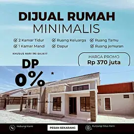 Rumah TERMURAH di perumahan cluster colomadu gedongan