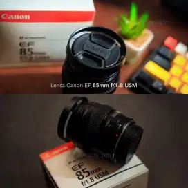 Lensa Canon 85mm F 1.8 USM