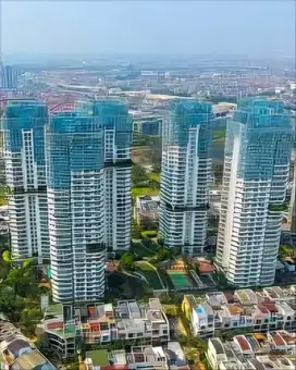 JUAL MURAH APARTEMEN SPRINGHIL 3+1BR  DEKAT GOLF KEMAYORAN BISA KPR