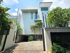 Area CBD Pondok Indah 460m2 Design Modern Mewah Partially Furnis Asri