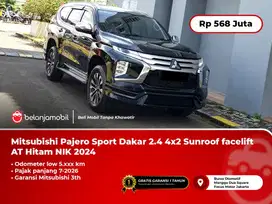 [KM 5RB] Mitsubishi Pajero Sport Dakar 2.4 4x2 AT Hitam 2024/2025