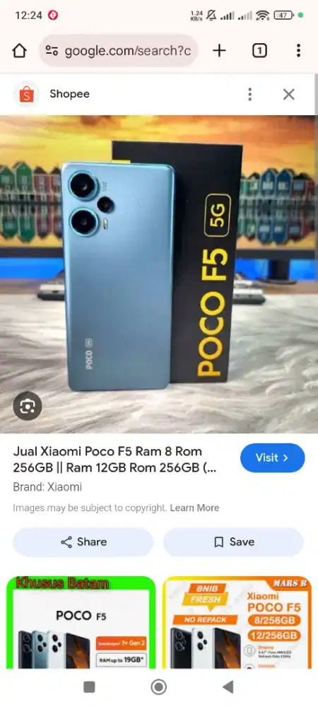 Poco F5 second (8/256)