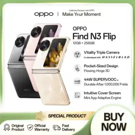 OPPO FLIP N3 LIKE NEW BANGET