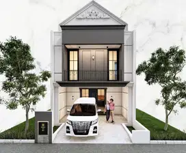 Rumah bernuansa American Classic elegan view terbaik di Cimahi Utara