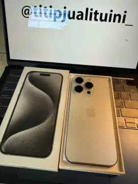 Iphone 15 Pro White Titanium 128gb like new