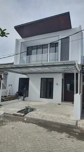 JUAL RUMAH BUKIT PALMA BARU GRESS 2 LANTAI MINIMALIS MURAH