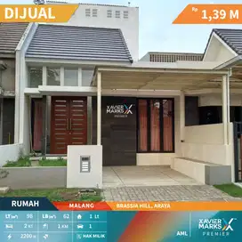 Dijual Rumah Murah Dekat Binus di Brassia Hill Araya Malang
