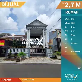 Dijual Rumah Luas Terawa di Sawojajar Malang Dekat Kampus dan Exit Tol
