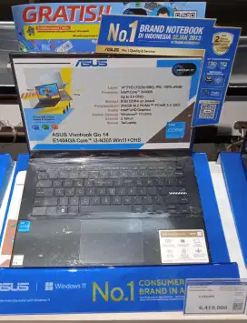 Laptop Asus Vivobook Go 14 #Cicil, Mudah dan Ringan