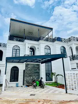 DIJUAL RUMAH 2 LANTAI DALAM CLUSTER MEWAH DEKAT CIBUBUR SHM FREE BIAYA