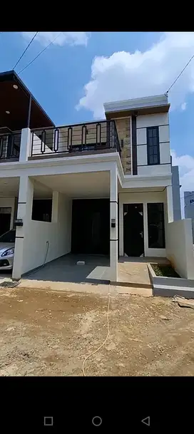 Rumah konsep Bali di Depok perbatasan Cibubur Jaktim