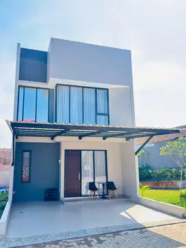 RUMAH BARU DALAM CLUSTER START 900 JUTAAN DI JAKTIM STRATEGIS SHM