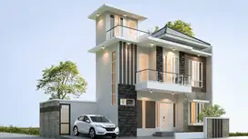 villa mewah luas atas wisata BNS