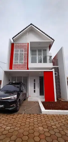 Rumah Alf Jatibening Pondokgede Dekat Tol + Stasiun LRT di Kota Bekasi